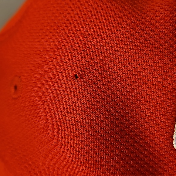 MLB OC Sports | Men's Mesh Red Black Baseball Cap Cincinnati Red - Picture 6 of 10